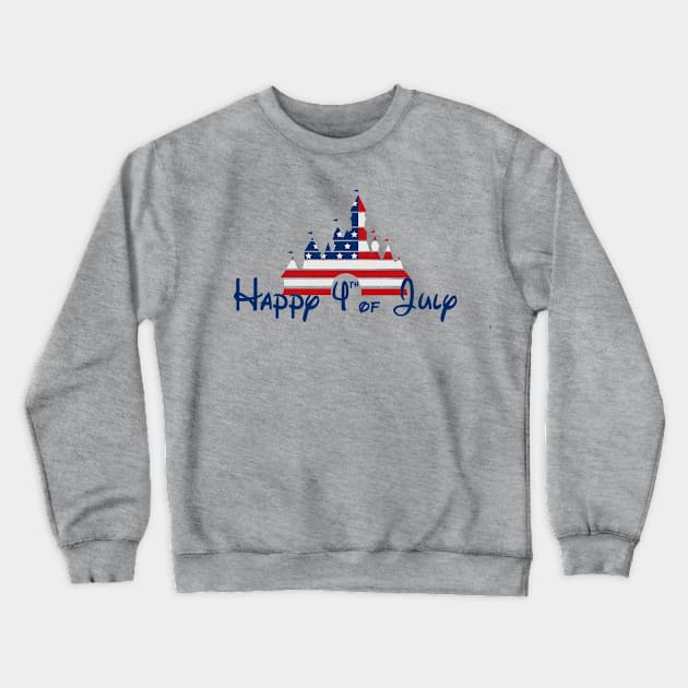 Happy 4th of July Crewneck Sweatshirt by Danimation